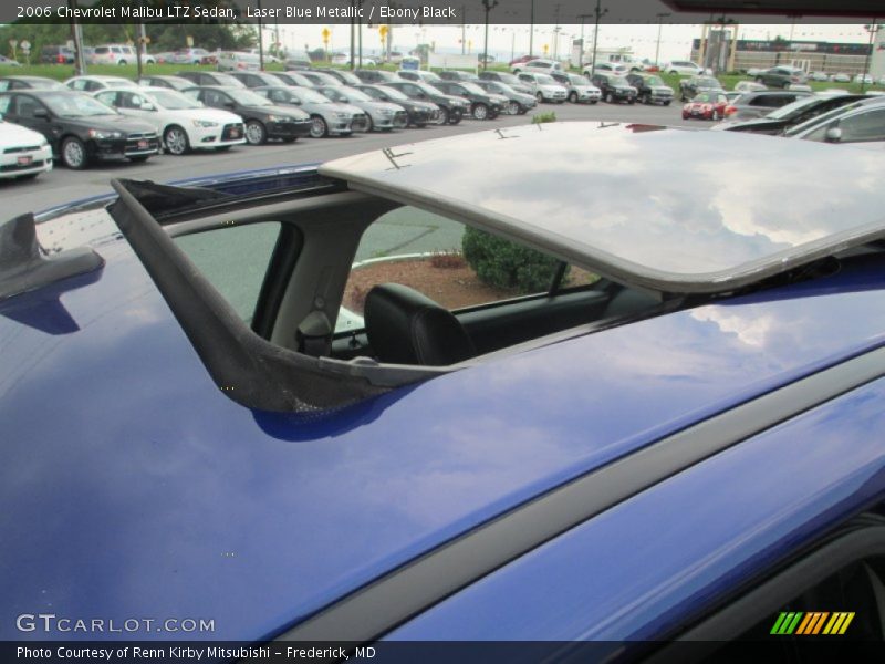 Laser Blue Metallic / Ebony Black 2006 Chevrolet Malibu LTZ Sedan