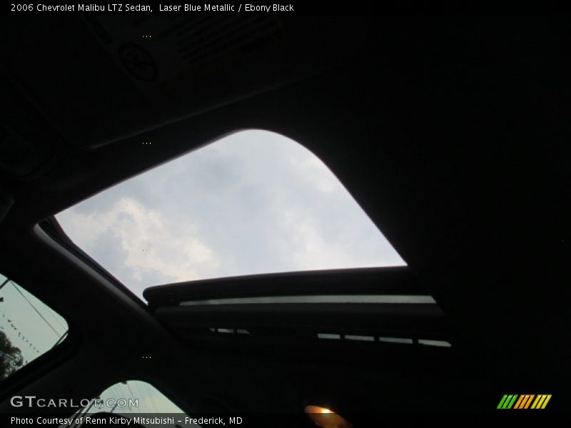 Laser Blue Metallic / Ebony Black 2006 Chevrolet Malibu LTZ Sedan