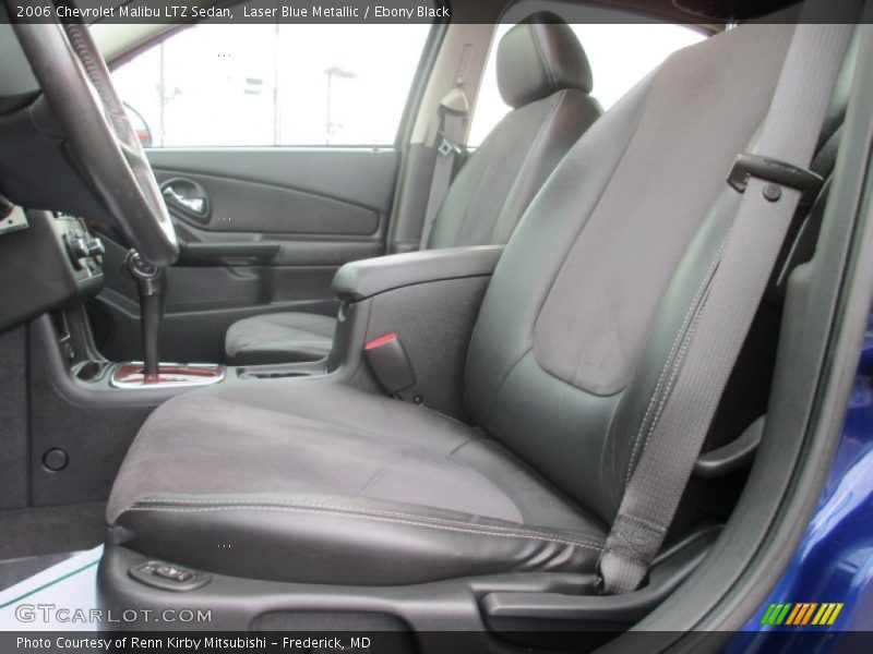 Laser Blue Metallic / Ebony Black 2006 Chevrolet Malibu LTZ Sedan