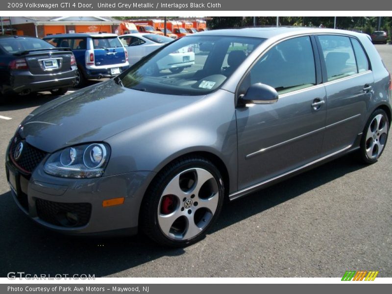 United Grey Metallic / Interlagos Black Cloth 2009 Volkswagen GTI 4 Door