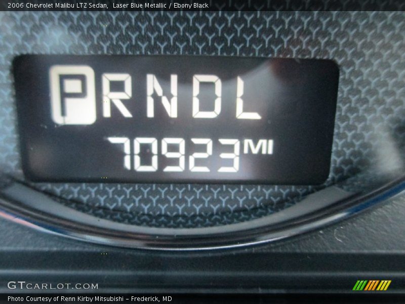 Laser Blue Metallic / Ebony Black 2006 Chevrolet Malibu LTZ Sedan