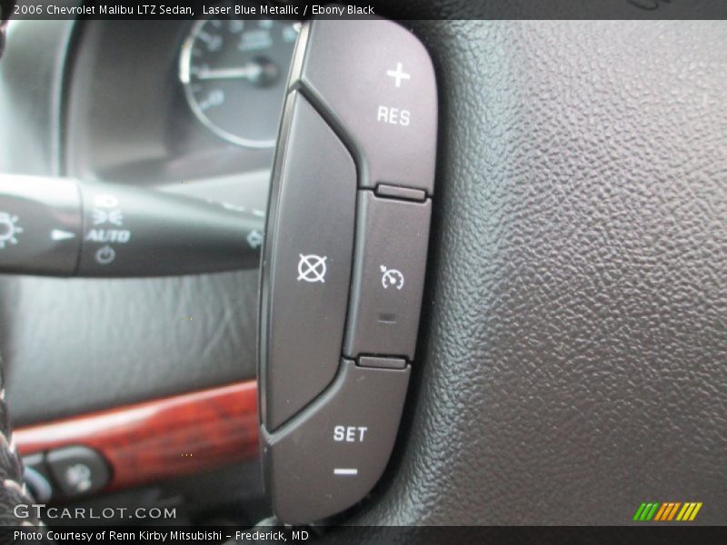 Laser Blue Metallic / Ebony Black 2006 Chevrolet Malibu LTZ Sedan