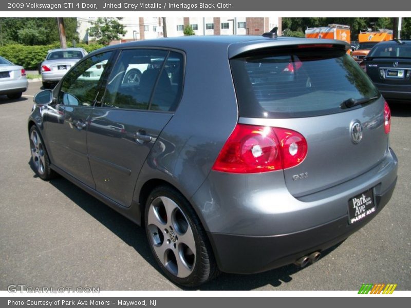 United Grey Metallic / Interlagos Black Cloth 2009 Volkswagen GTI 4 Door