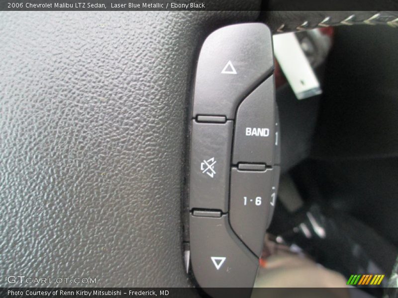 Laser Blue Metallic / Ebony Black 2006 Chevrolet Malibu LTZ Sedan