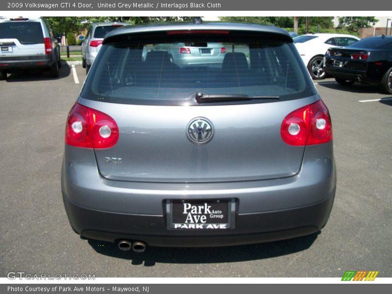 United Grey Metallic / Interlagos Black Cloth 2009 Volkswagen GTI 4 Door