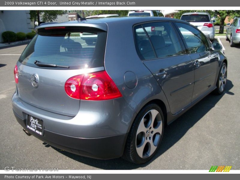 United Grey Metallic / Interlagos Black Cloth 2009 Volkswagen GTI 4 Door