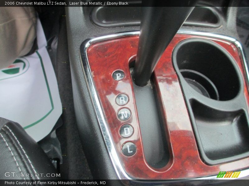 Laser Blue Metallic / Ebony Black 2006 Chevrolet Malibu LTZ Sedan