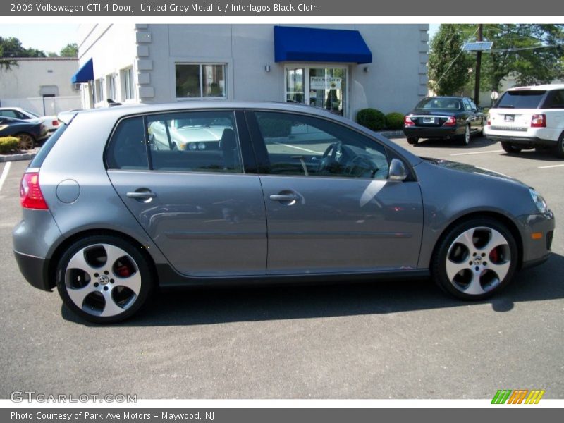 United Grey Metallic / Interlagos Black Cloth 2009 Volkswagen GTI 4 Door