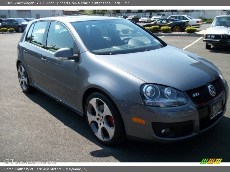 United Grey Metallic / Interlagos Black Cloth 2009 Volkswagen GTI 4 Door