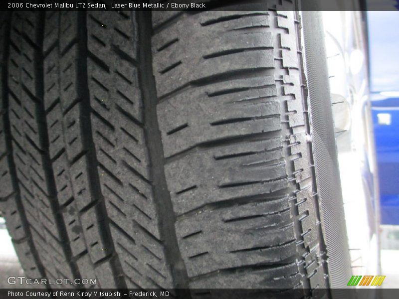 Laser Blue Metallic / Ebony Black 2006 Chevrolet Malibu LTZ Sedan