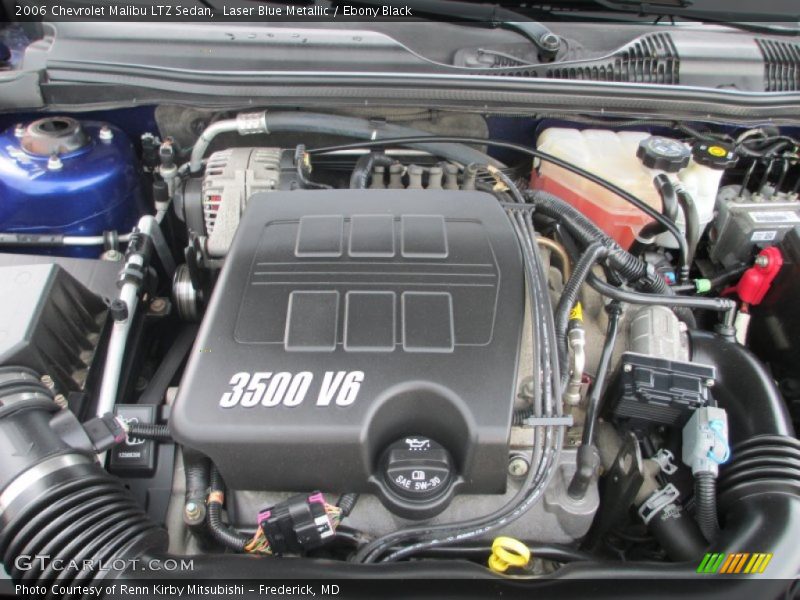 Laser Blue Metallic / Ebony Black 2006 Chevrolet Malibu LTZ Sedan