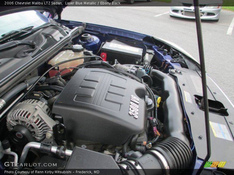 Laser Blue Metallic / Ebony Black 2006 Chevrolet Malibu LTZ Sedan