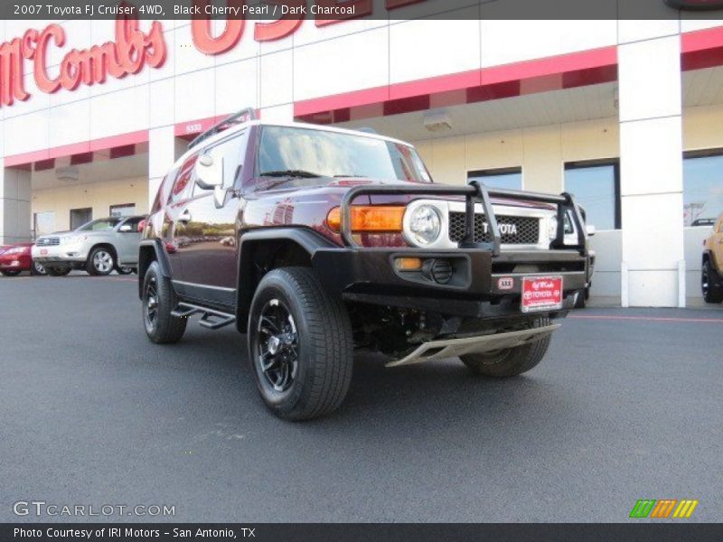 Black Cherry Pearl / Dark Charcoal 2007 Toyota FJ Cruiser 4WD