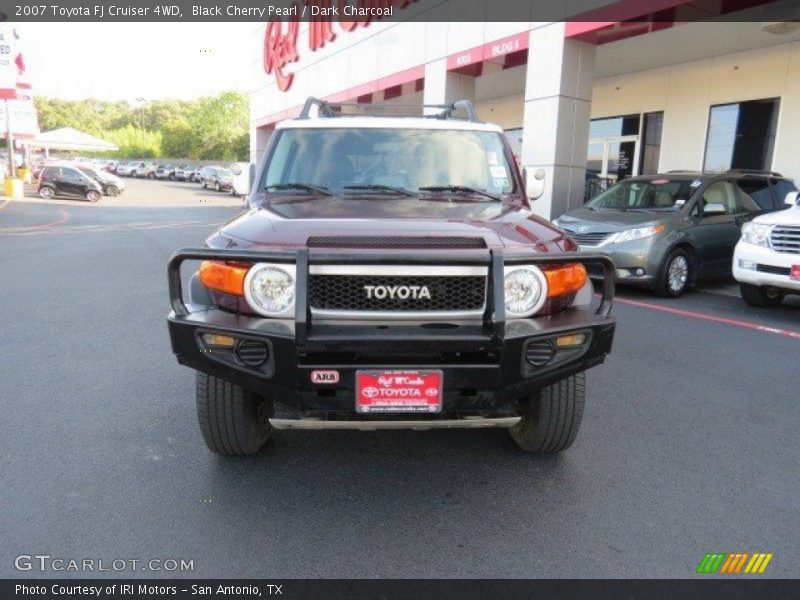 Black Cherry Pearl / Dark Charcoal 2007 Toyota FJ Cruiser 4WD