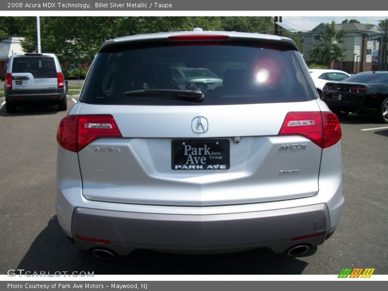Billet Silver Metallic / Taupe 2008 Acura MDX Technology