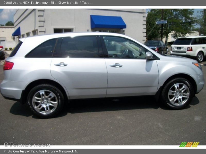 Billet Silver Metallic / Taupe 2008 Acura MDX Technology