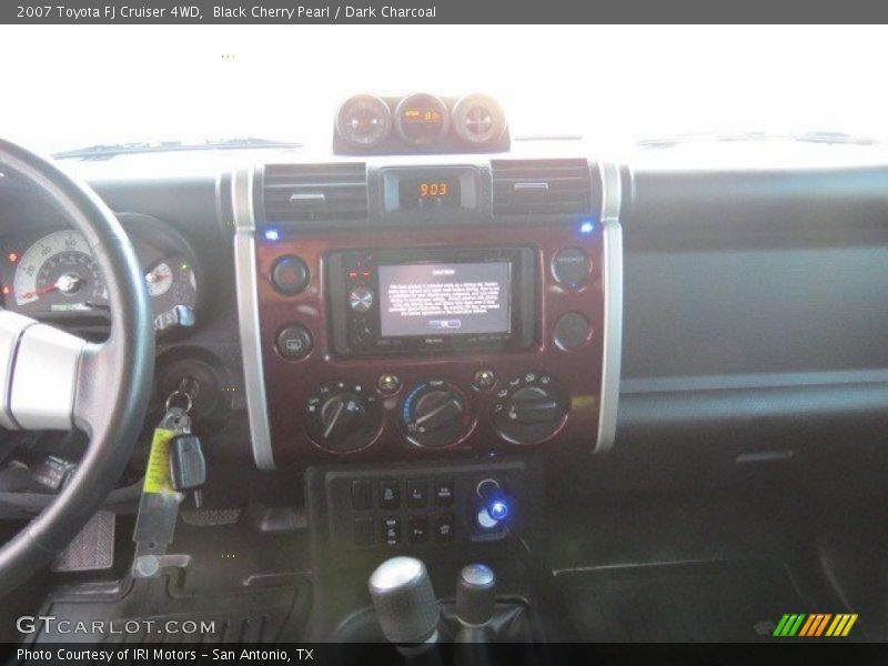 Black Cherry Pearl / Dark Charcoal 2007 Toyota FJ Cruiser 4WD