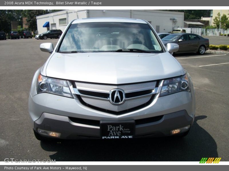 Billet Silver Metallic / Taupe 2008 Acura MDX Technology