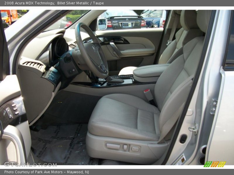 Billet Silver Metallic / Taupe 2008 Acura MDX Technology