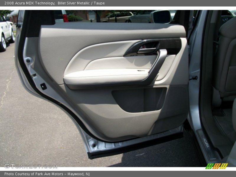 Billet Silver Metallic / Taupe 2008 Acura MDX Technology