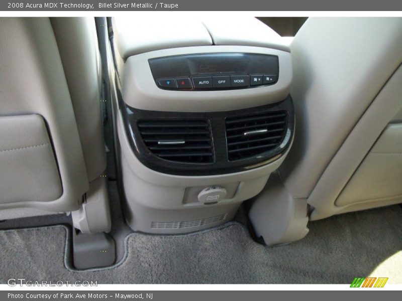 Billet Silver Metallic / Taupe 2008 Acura MDX Technology
