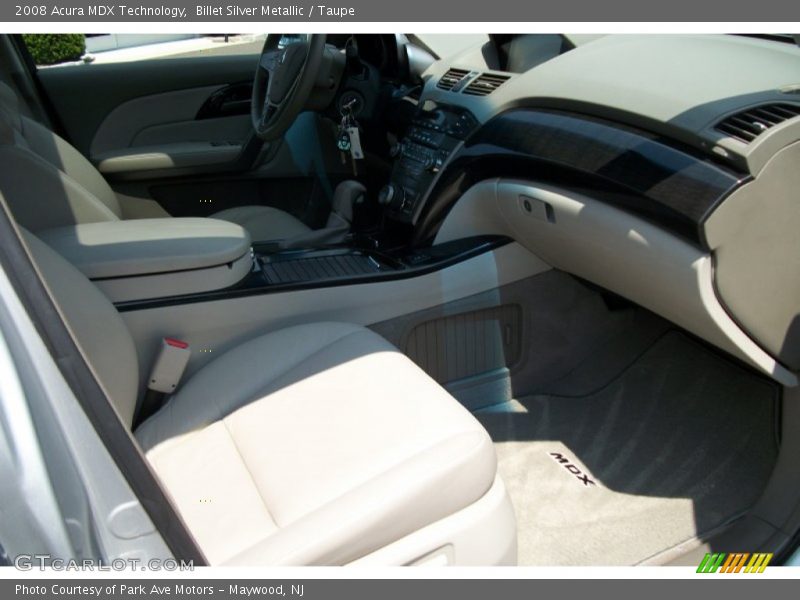 Billet Silver Metallic / Taupe 2008 Acura MDX Technology