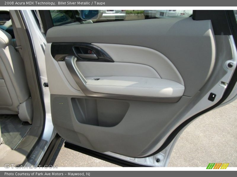 Billet Silver Metallic / Taupe 2008 Acura MDX Technology