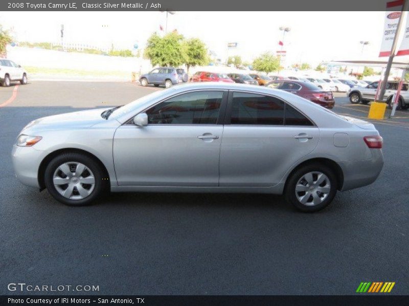 Classic Silver Metallic / Ash 2008 Toyota Camry LE