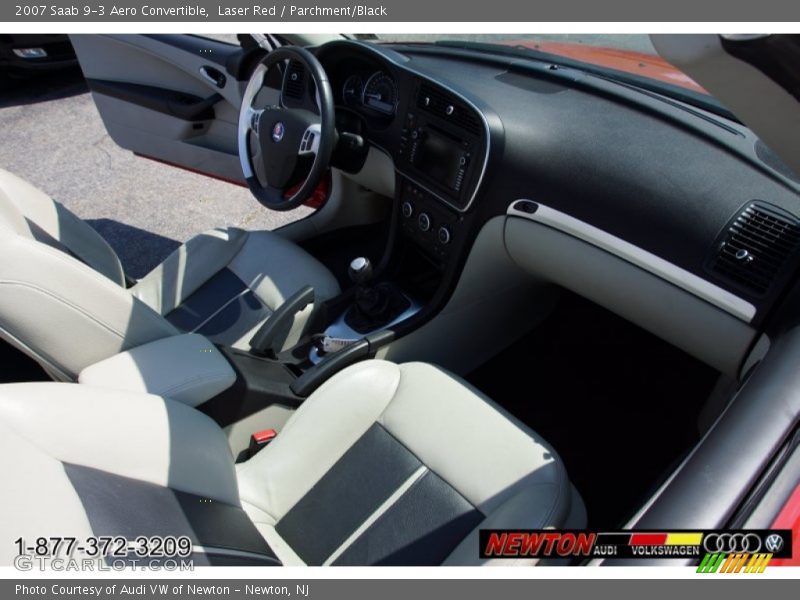 Laser Red / Parchment/Black 2007 Saab 9-3 Aero Convertible