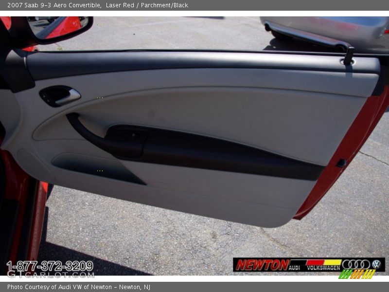 Laser Red / Parchment/Black 2007 Saab 9-3 Aero Convertible