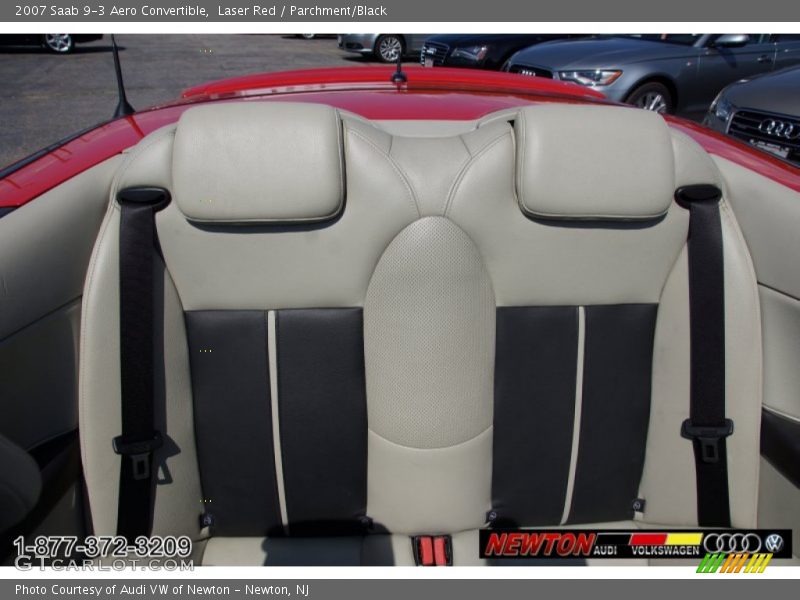 Laser Red / Parchment/Black 2007 Saab 9-3 Aero Convertible