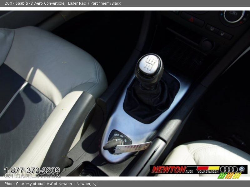 Laser Red / Parchment/Black 2007 Saab 9-3 Aero Convertible