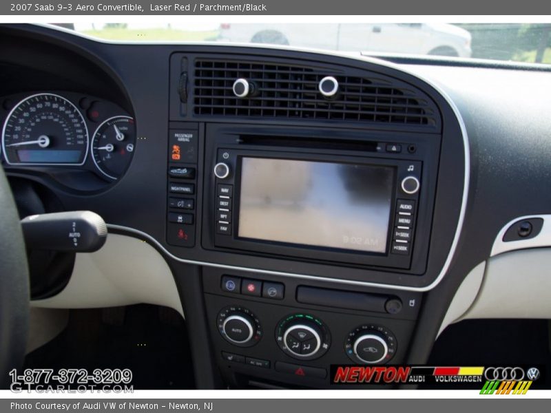 Laser Red / Parchment/Black 2007 Saab 9-3 Aero Convertible