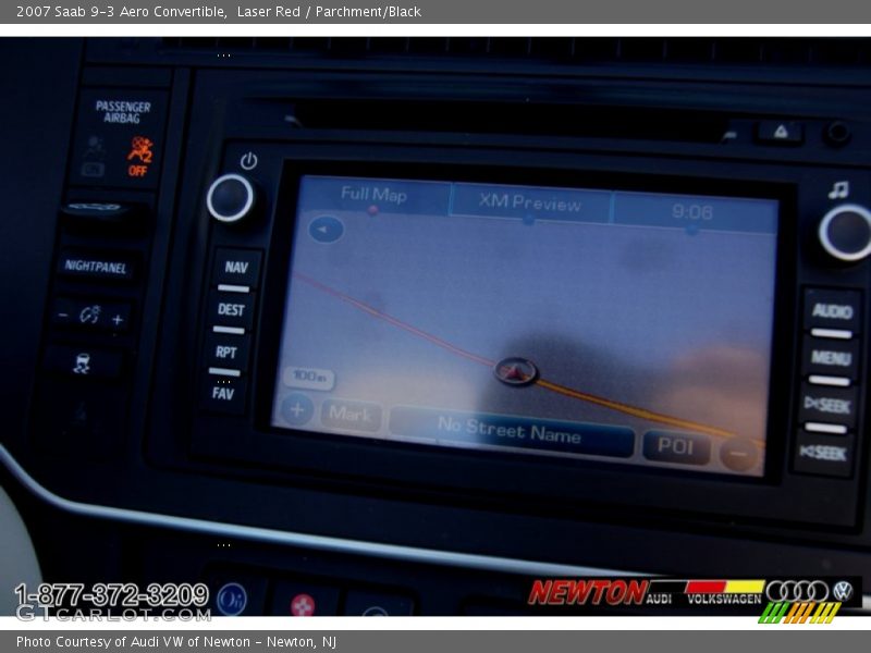 Laser Red / Parchment/Black 2007 Saab 9-3 Aero Convertible