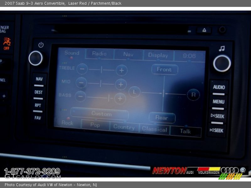 Laser Red / Parchment/Black 2007 Saab 9-3 Aero Convertible