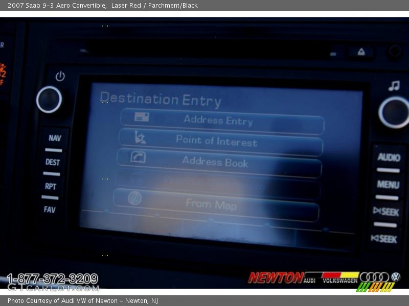 Laser Red / Parchment/Black 2007 Saab 9-3 Aero Convertible