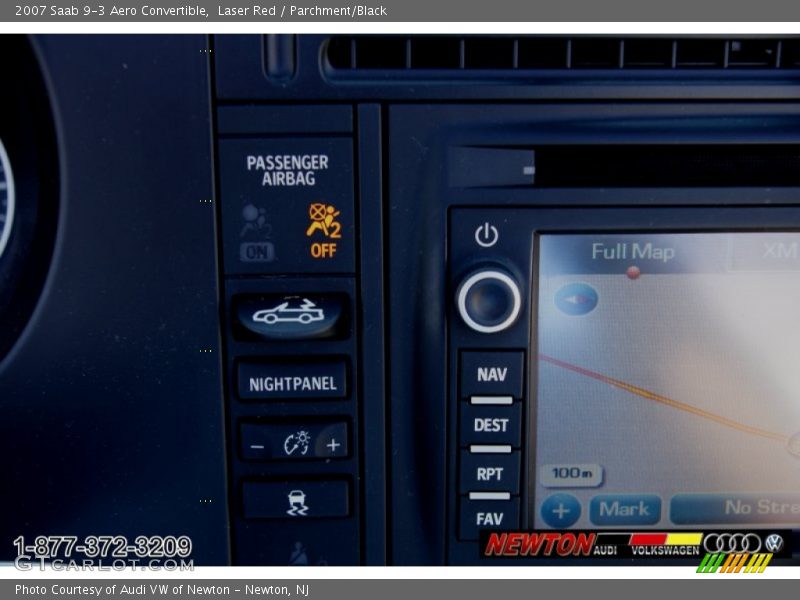 Laser Red / Parchment/Black 2007 Saab 9-3 Aero Convertible