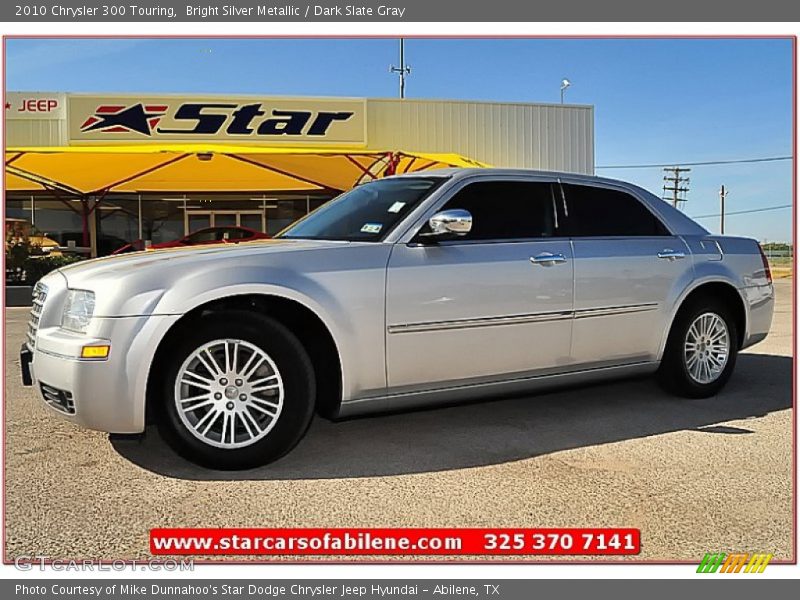 Bright Silver Metallic / Dark Slate Gray 2010 Chrysler 300 Touring