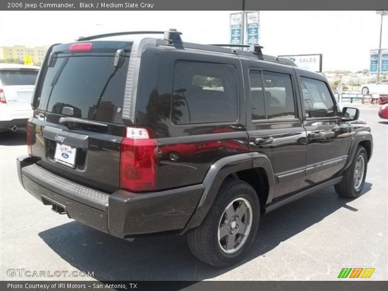 Black / Medium Slate Gray 2006 Jeep Commander