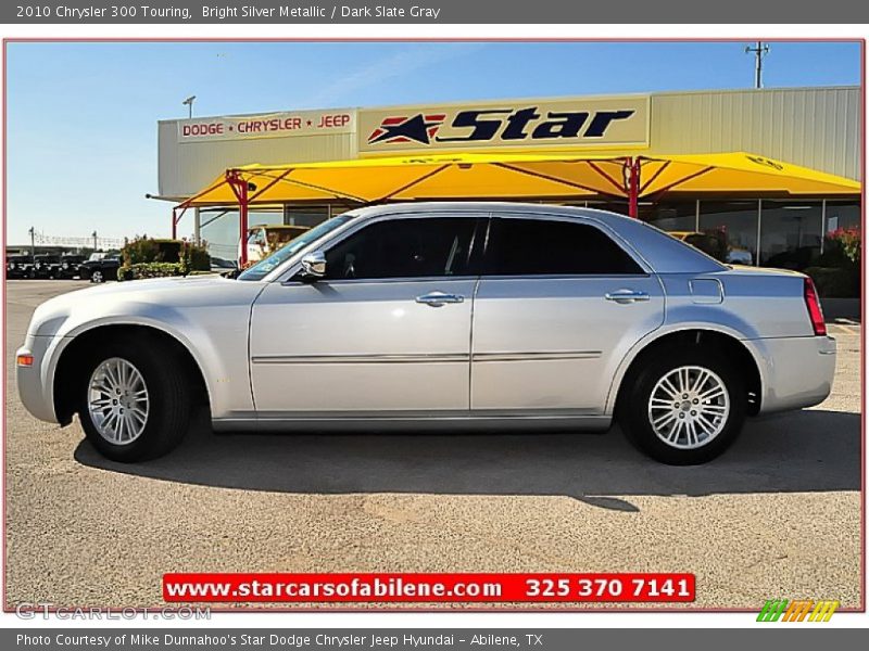 Bright Silver Metallic / Dark Slate Gray 2010 Chrysler 300 Touring