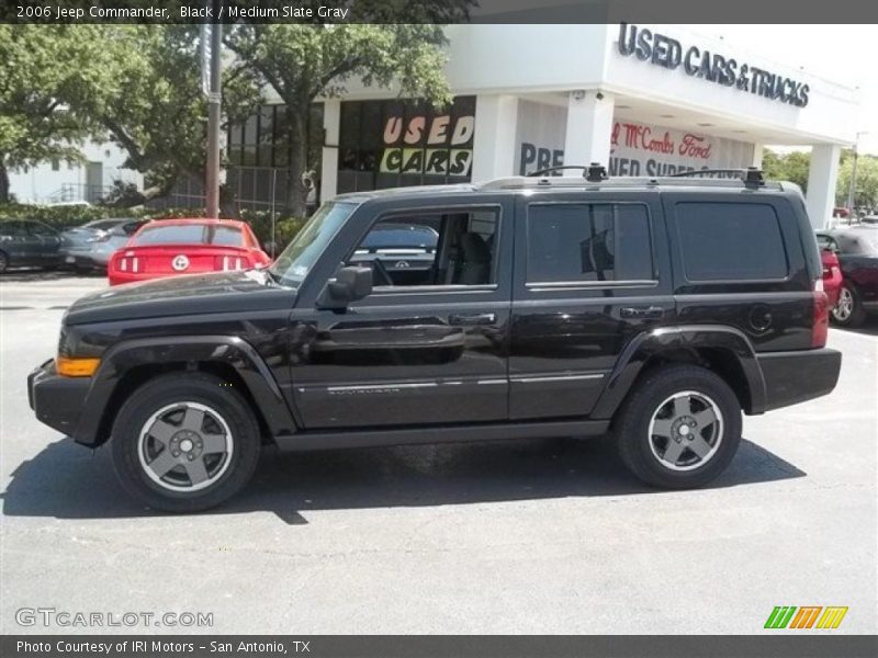 Black / Medium Slate Gray 2006 Jeep Commander