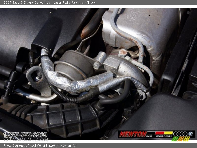 Laser Red / Parchment/Black 2007 Saab 9-3 Aero Convertible