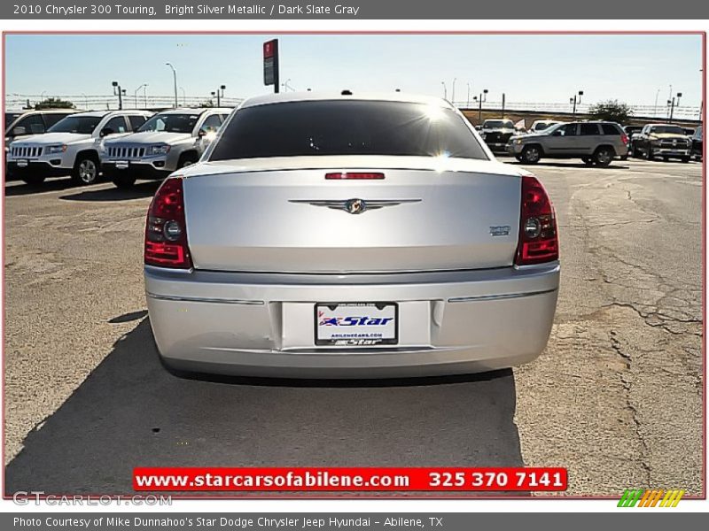 Bright Silver Metallic / Dark Slate Gray 2010 Chrysler 300 Touring