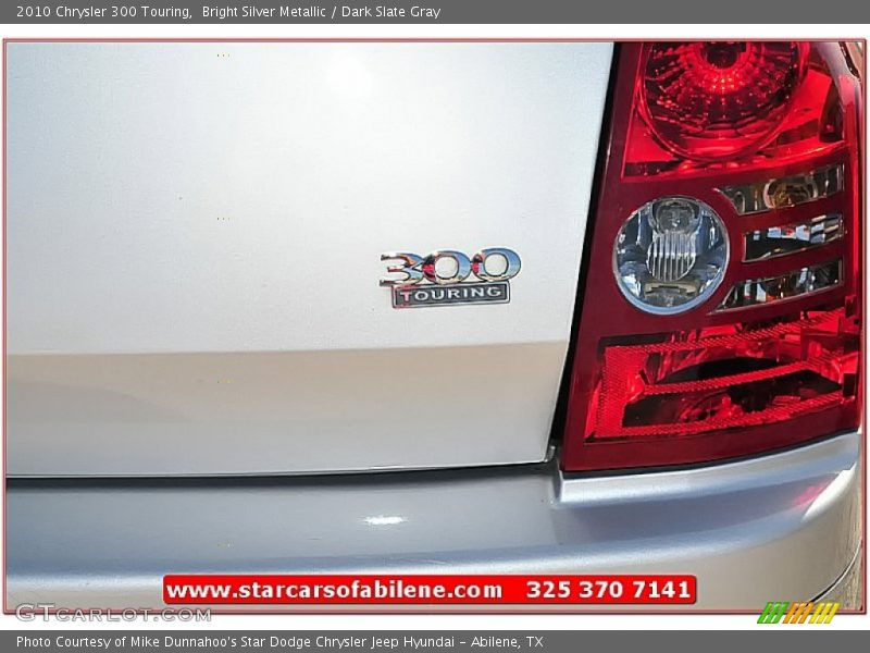 Bright Silver Metallic / Dark Slate Gray 2010 Chrysler 300 Touring