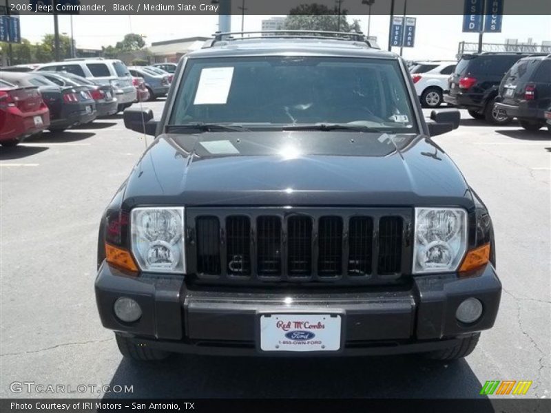Black / Medium Slate Gray 2006 Jeep Commander