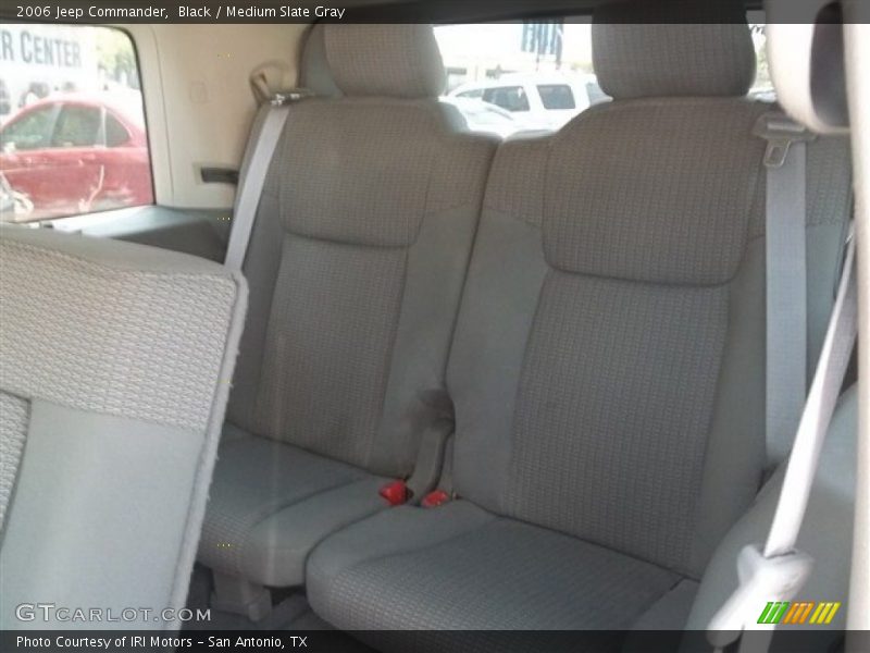 Black / Medium Slate Gray 2006 Jeep Commander