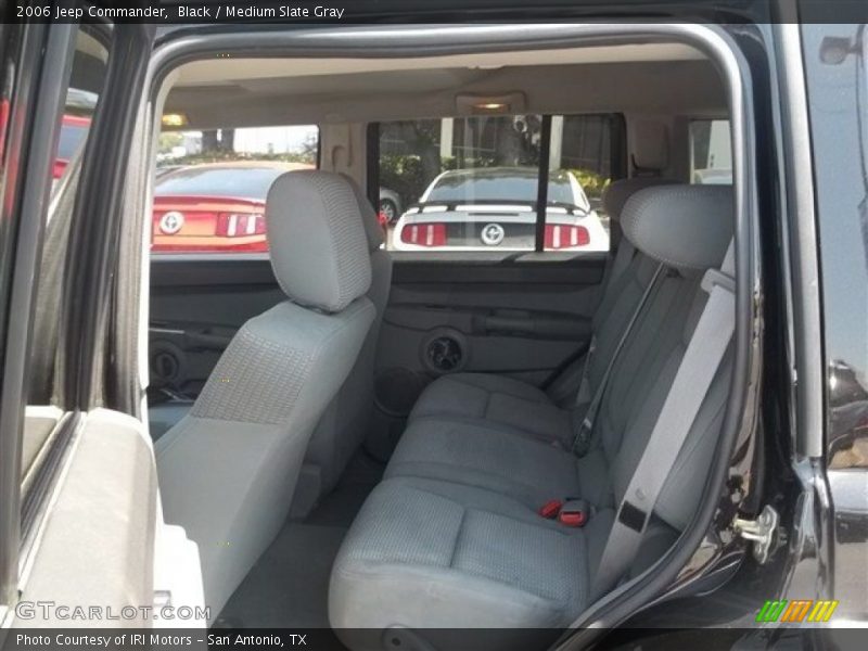 Black / Medium Slate Gray 2006 Jeep Commander