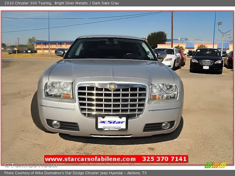 Bright Silver Metallic / Dark Slate Gray 2010 Chrysler 300 Touring