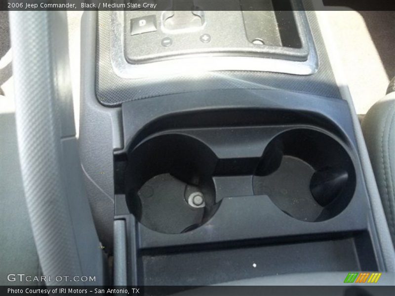 Black / Medium Slate Gray 2006 Jeep Commander