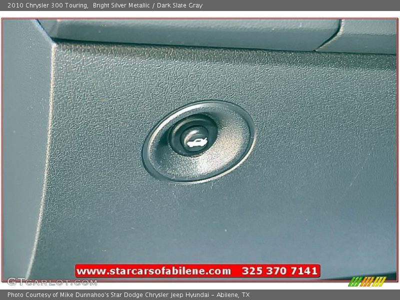 Bright Silver Metallic / Dark Slate Gray 2010 Chrysler 300 Touring